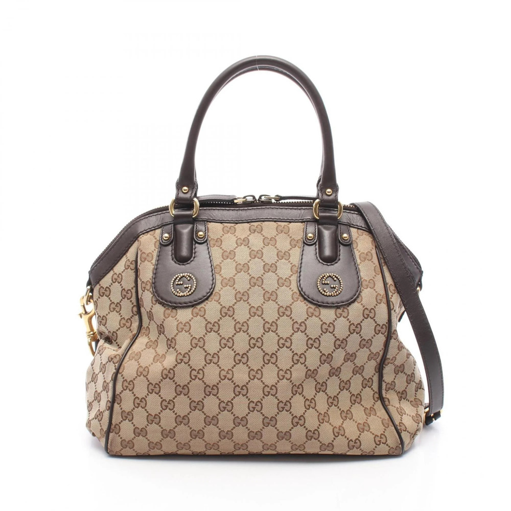 GUCCI Brown Leather Bag
